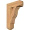 Ekena Millwork Funston Craftsman Smooth Bracket, Western Red Cedar, 5 1/2"W x 20"D x 28"H BKT06X20X28FST04SWR - alternate 1